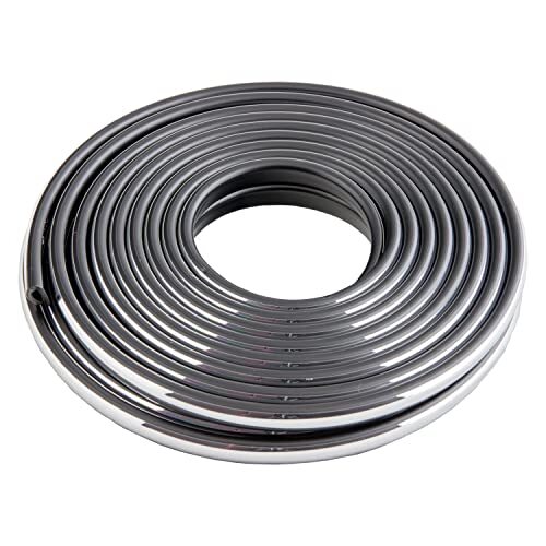 クリエイト U字型ドアモール 幅10mm 全長6m クローム X326拍卖