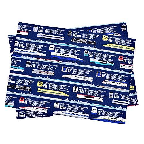 ランチョンマット 男の子 子供 布製 おしゃれ 給食 綿 出発進行スーパーエクスプレス カラフルキャンディスタイル N3667100拍卖