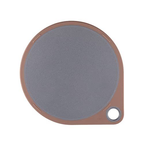 貝印(Kai Corporation) KAI まるい まな板 カッティング ボード 30cm チャコール グレー KAI KITCHEN 食洗拍卖