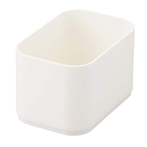 サンカ 収納ケース インケース WM サイズ ホワイト 色 (幅11.5×奥行17×高さ10cm) ナチュラ NIK-WMWH 日本製拍卖