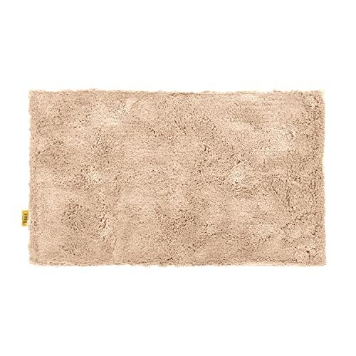 オカ(OKA) 乾度良好 Dナチュレ バスマット 約50×80cm ベージュ ( お風呂マット 大判 浴室 おしゃれ 洗面所 足ふきマット 抗菌拍卖