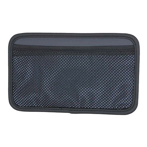 ナポレックス 車用 収納ポケット ミニタイプ 純正感覚 メッシュポケット ブラック 粘着シート付 簡単取付 NAPOLEX JK-56 lサイズ拍卖