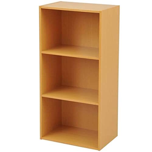 山善 3段カラーボックス ナチュラル GCB-3(NB)拍卖