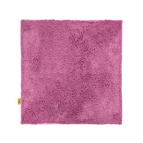 オカ(OKA) 乾度良好 Dナチュレ バスマット 約70×70cm ローズピンク( お風呂マット 大判 浴室 おしゃれ 洗面所 足ふきマット 抗拍卖