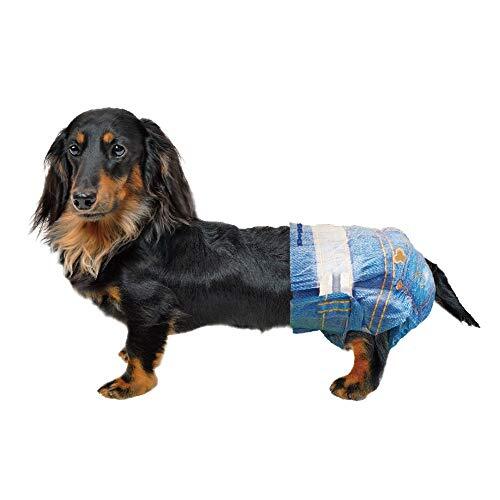 ドギーマン ジーンズ風パンツ ペット用 Sサイズ 18枚入×2個 (まとめ買い)拍卖