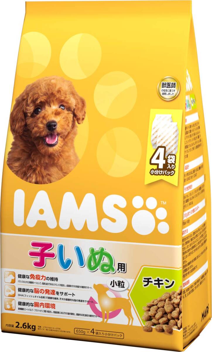 アイムス (IAMS) ドッグフード 子いぬ用 小粒 チキン 2.6kg拍卖