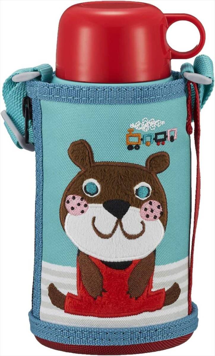 タイガー 水筒 600ml 直飲み コップ 付 2WAY ステンレス ボトル ポーチ付き サハラ コロボックル アニー MBR-C06GGA T拍卖