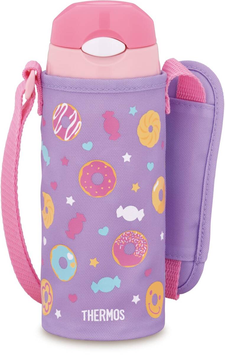 サーモス 水筒 真空断熱ストローボトル 400ml パープルピンク 保冷専用 FHL-403F PL-P拍卖