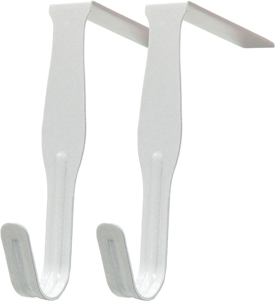 コンテック(kontec) フック 主婦のアイデア どこでもピッタリフック ホワイト 2個セット拍卖