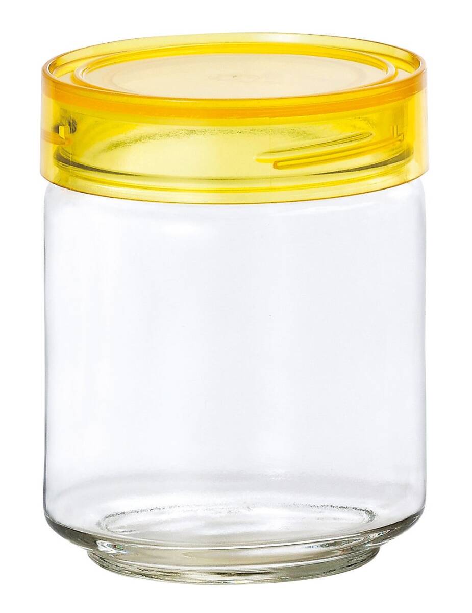 アデリア(ADERIA) CCボトル 750ml イエロー 化粧箱入 日本製 保存容器 ガラス キャニスター 密閉容器 調味料入 瓶 密閉 コー拍卖