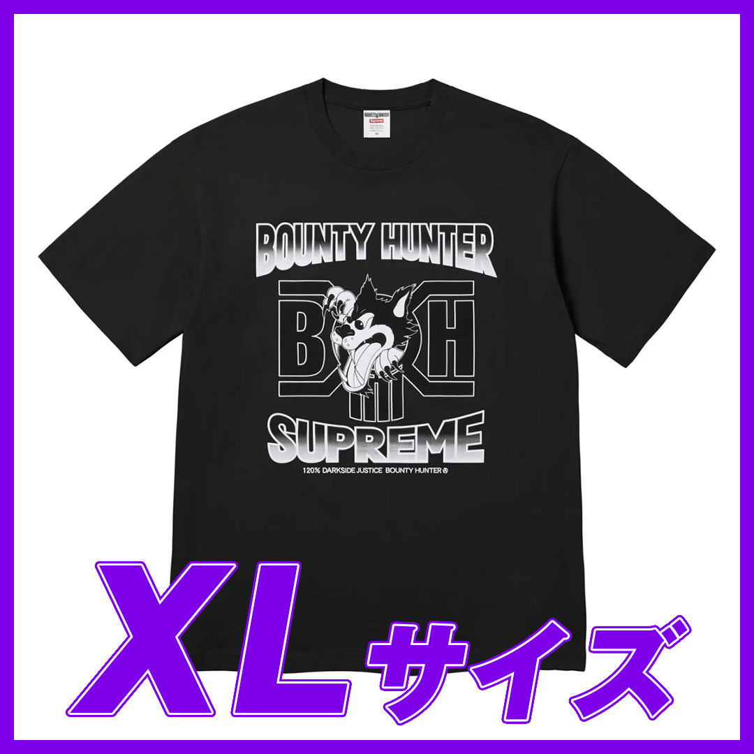 1963 Supreme/Bounty Hunter Wolf Tee Black XLサイズ シュプリーム バウンティーハンターウルフTee XL黒2023FW拍卖