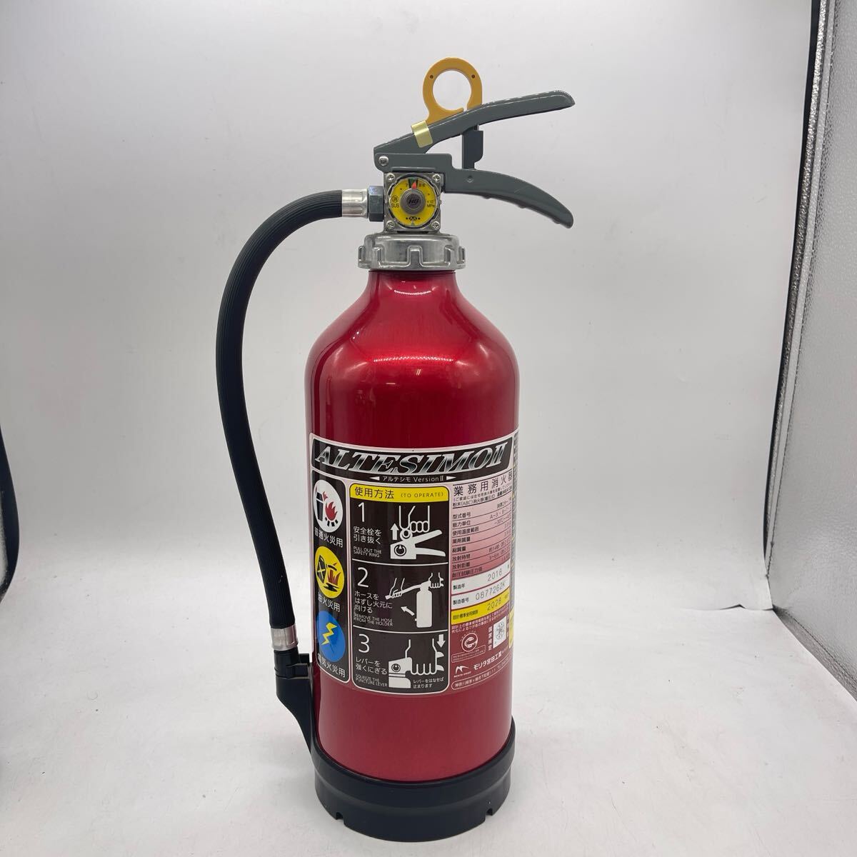 ★HA1279★ 宮田 アルミ製アルテシモⅡ10型蓄圧式業務用消火器 2018年製2028年まで ALTESIMOⅡ アルテシモⅡ拍卖