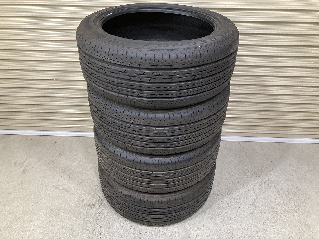 新車外し '21年製 BRIDGESTONE REGNO GR-EL 235/45R18 4本セット ブリヂストン レグノ CV3 アコード外し (Q1617)拍卖