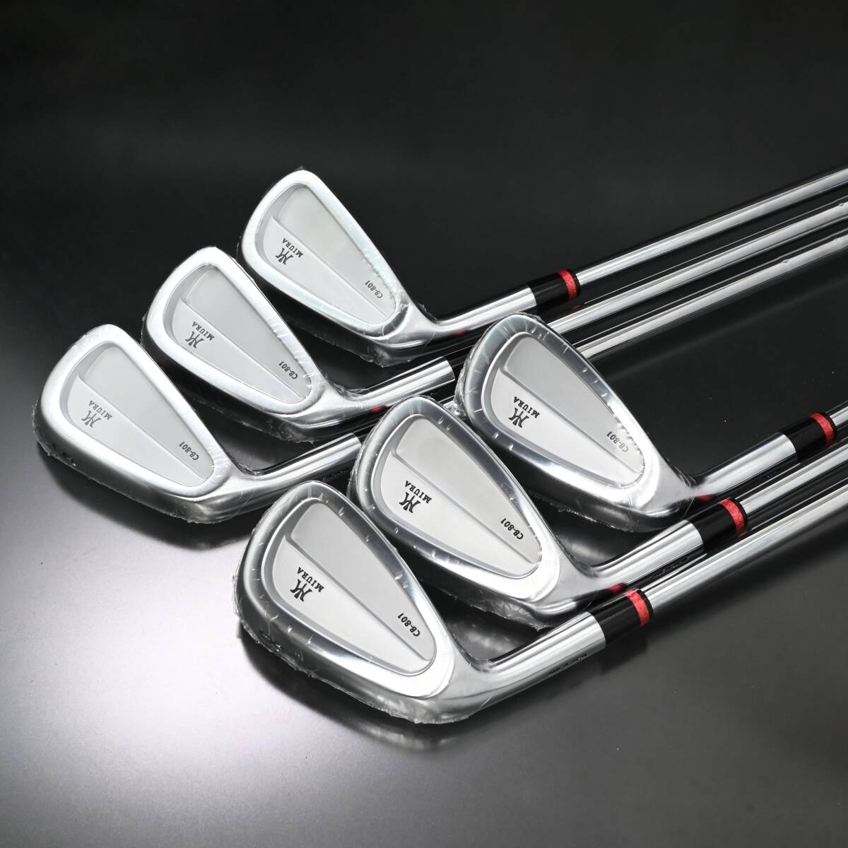 【新品/レア】三浦技研 miura CB-801 左用 アイアンセット #5I-Pw 6本セット モーダス3 110 /S 装着 Modus3 USモデル レフティ LH 拍卖