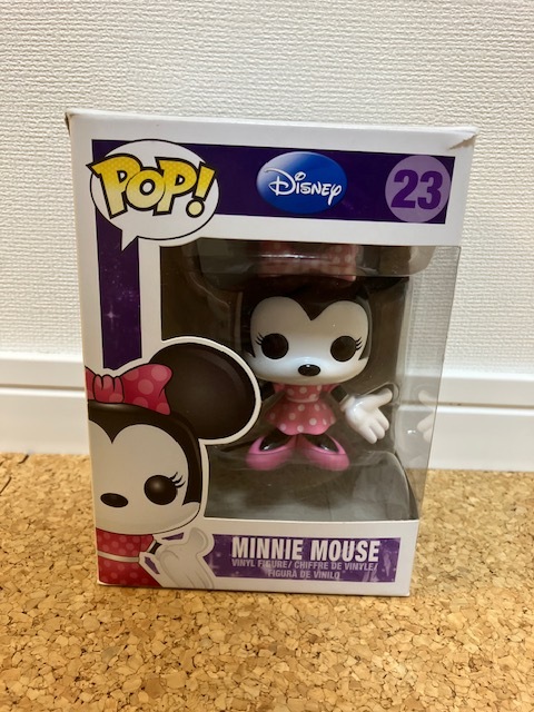 ★送料無料★中古品 FUNKO POP! Disney MINNIE MOUSE 23 ミニーマウス ディズニー ポップ フィギュア拍卖
