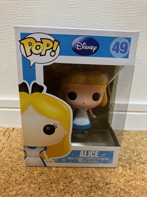 ★送料無料★中古品 FUNKO POP! Disney ALICE 49 アリス ディズニー ポップ フィギュア拍卖