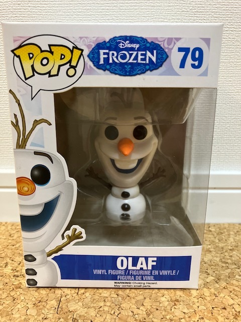★送料無料★中古品 FUNKO POP! Disney OLAF 79 オラフ ディズニー ポップ フィギュア拍卖