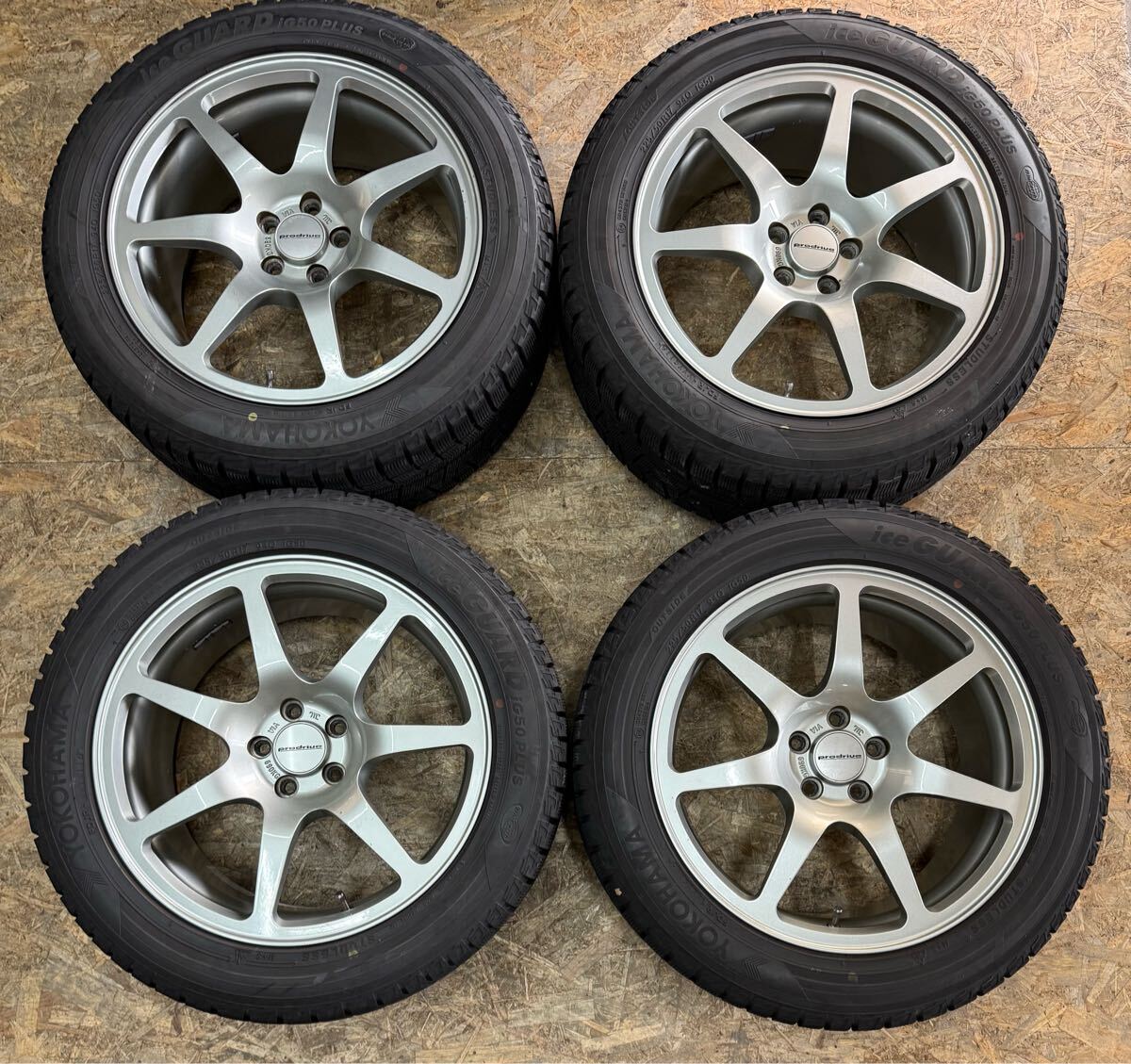 【希少!】ブリジストン prodrive GC-07C 17インチ 7.5J+48 PCD100 5穴 5H 軽量 当時物 絶版 ZN6 86 BRZ インプレッサ レガシィ プリウス拍卖