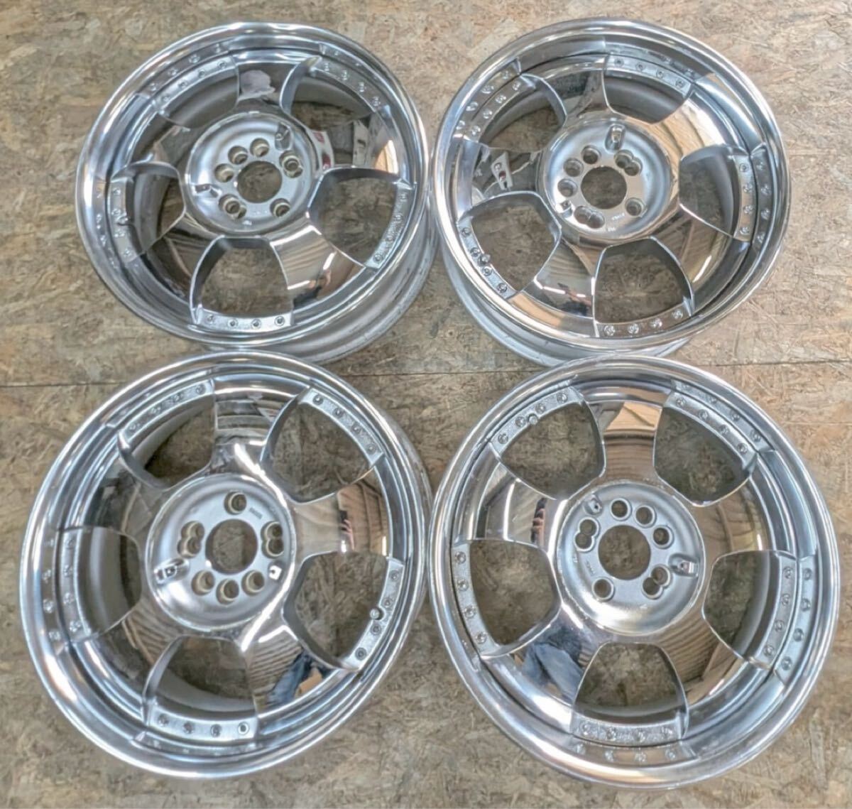 【希少!】FABULOUS PROFOUND ファブレス プロファンド 17インチ 7J+36 +42 PCD100 4穴 5穴 マルチ アクア bB キューブ フィット 拍卖