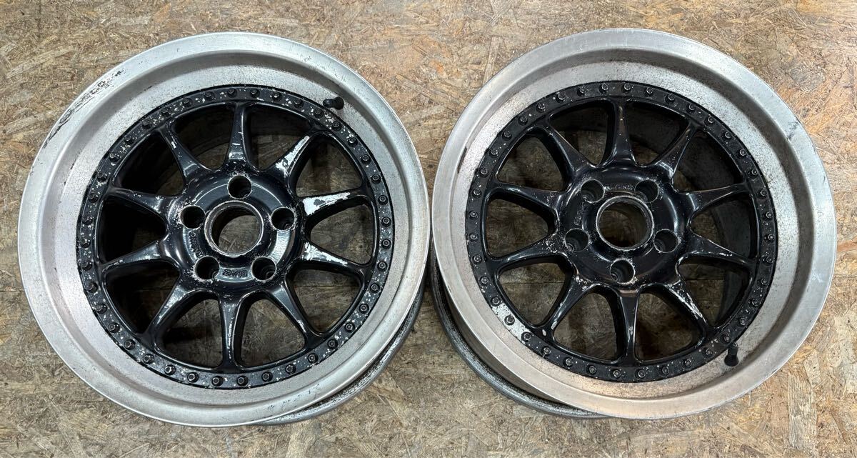 【希少!】BLITZ ブリッツ BRW-01 17インチ 9J+22 PCD114.3 5穴 5H 当時物 絶版 シルビア スカイライン FD3S FC3S アルテッツァ RX-8拍卖