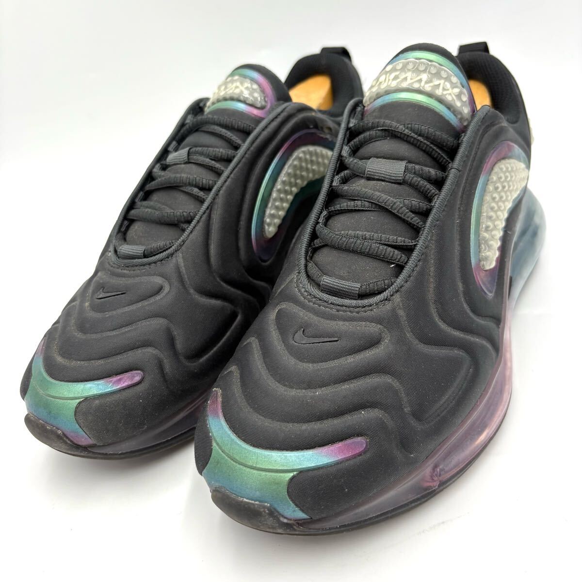I ■ 19年製 '人気モデル' NIKE ナイキ AIR MAX 720 20 エアマックス LOW CUT スニーカー SIZE:27cm メンズ 靴 シューズ 黒 CT5229-001拍卖