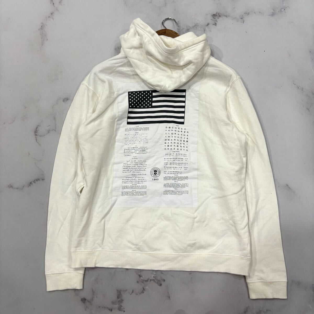 A21■ 洗練されたデザイン 人気モデル Alpha industries アルファインダストリーズ 裏起毛 スウェット プルオーバー パーカー M フーディー拍卖