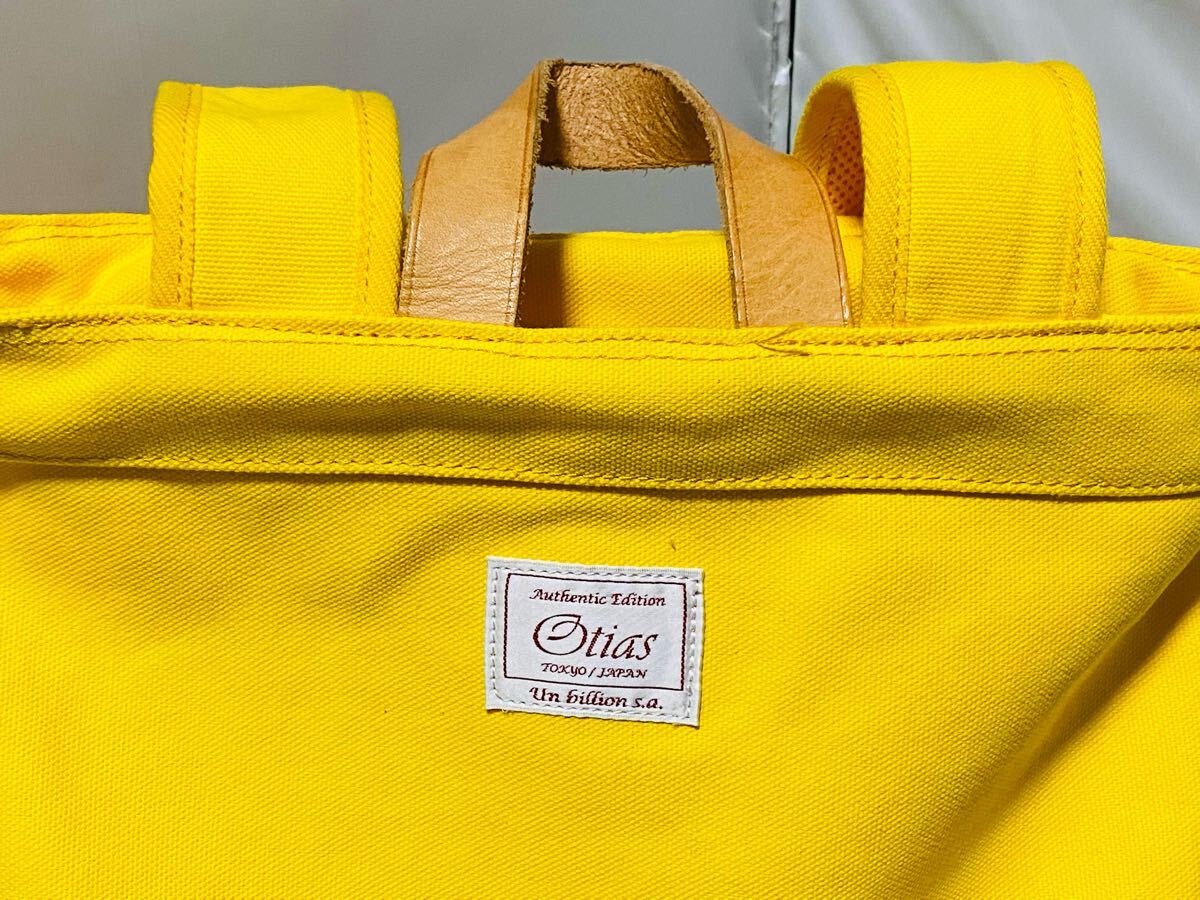 Otias オティアス 2way トートバッグ バックパック ビビッドイエロー拍卖