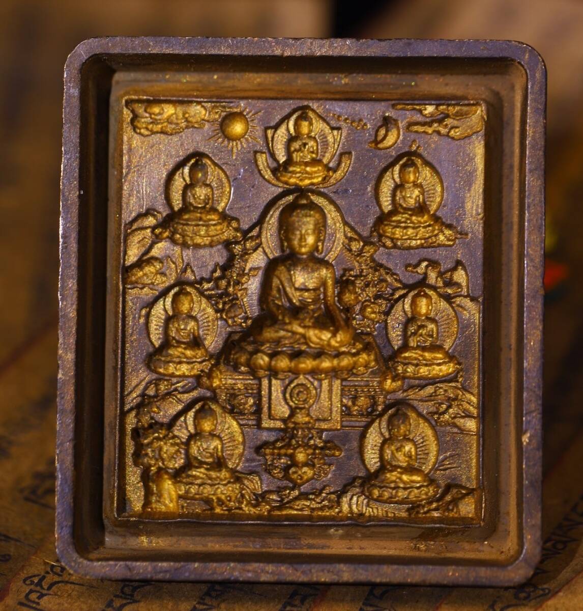 *珍品旧蔵* 清 銅胎 純手工敲打 鏨刻模具 銅製品 銅器 極細工 唐物 中国古玩 骨董品 古美味 H45拍卖