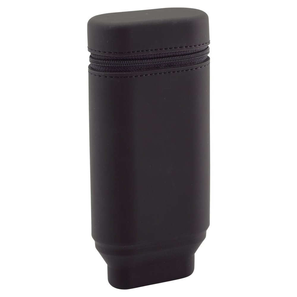 リヒトラブ スタンド ペンケース オーバルタイプ ブラック A7694-24 S/ブラック拍卖