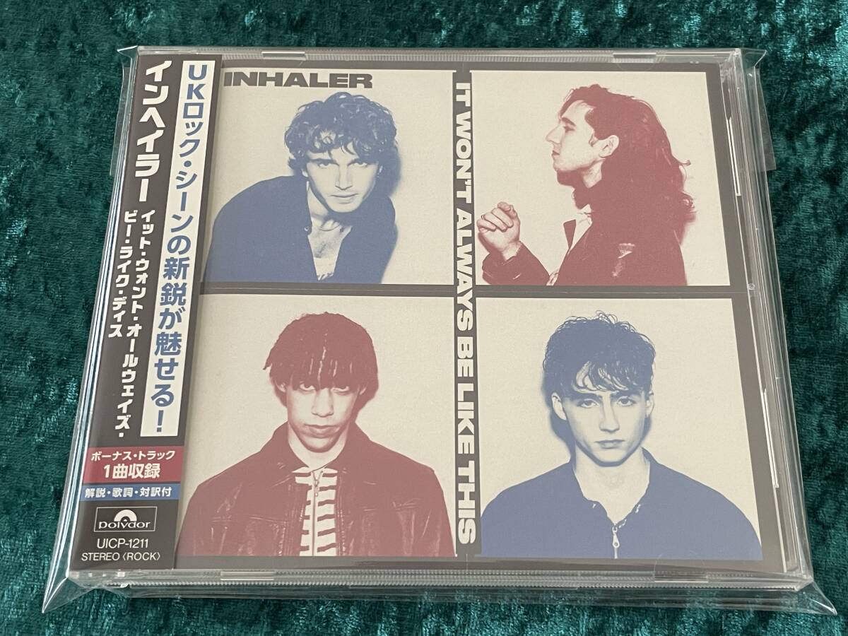 ★インヘイラー★イット・ウォント・オールウェイズ・ビー・ライク・ディス★日本盤★帯付★CD★INHALER★IT WON'T ALWAYS BE LIKE THIS★拍卖