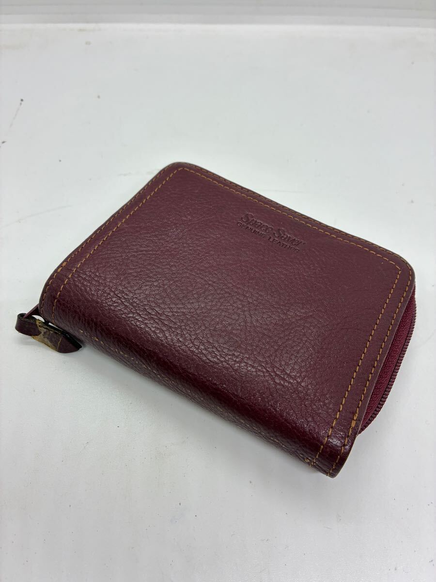 space saver 二つ折り 財布 ラウンドファスナー拍卖