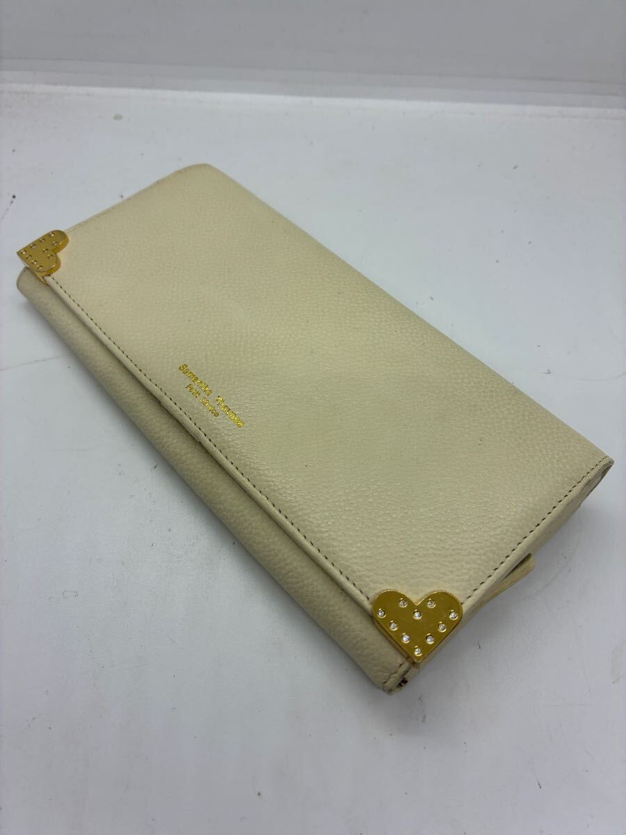 samantha thavasa サマンサタバサ 長財布 レザー ベージュ拍卖