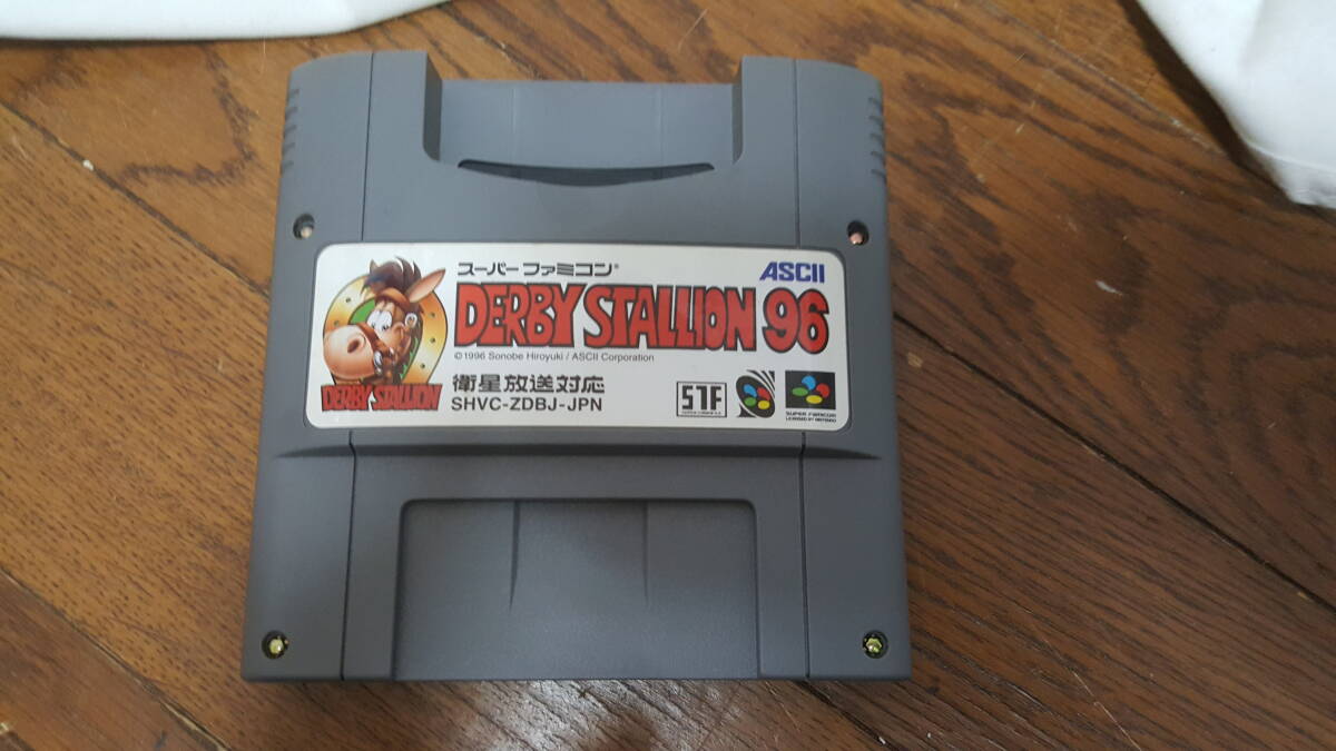 【おもちゃ】 Nintendo 任天堂 SFC DERBY STALLION96 SHVC-ZDBJ-JPN 動作未確認拍卖