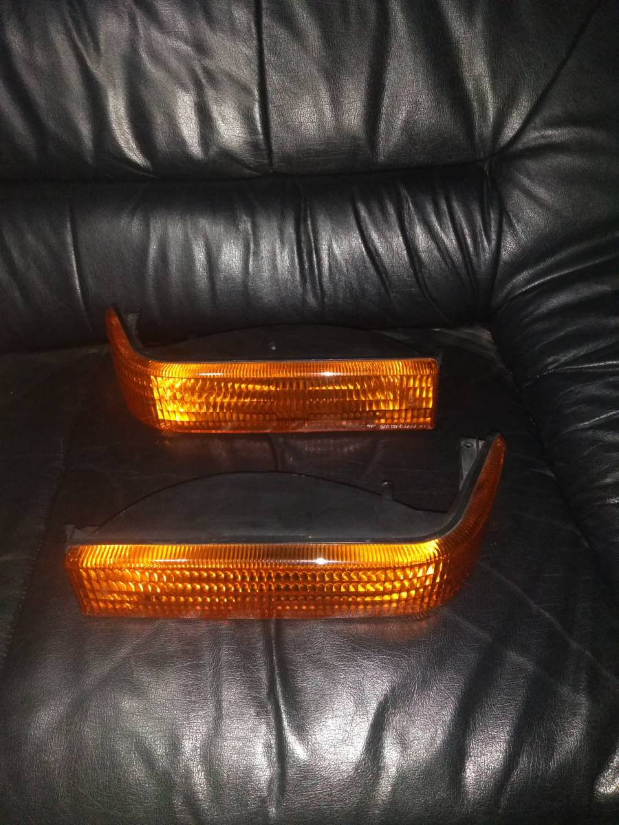 グランドチェロキー 初代 ZG 純正フロントウインカー ウインカーレンズ 左右セット拍卖