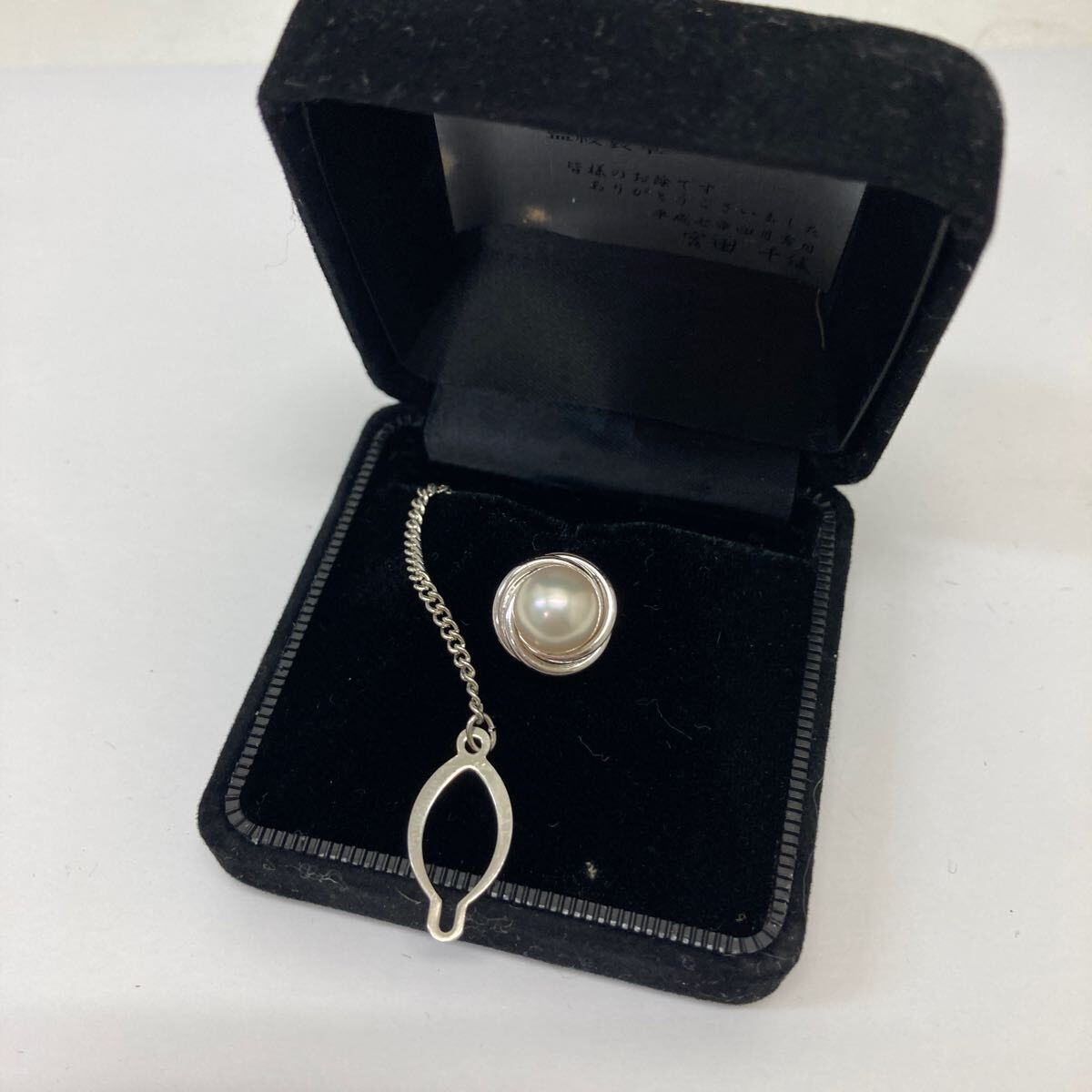 38167 0513Y SV刻印  パール タイピン拍卖