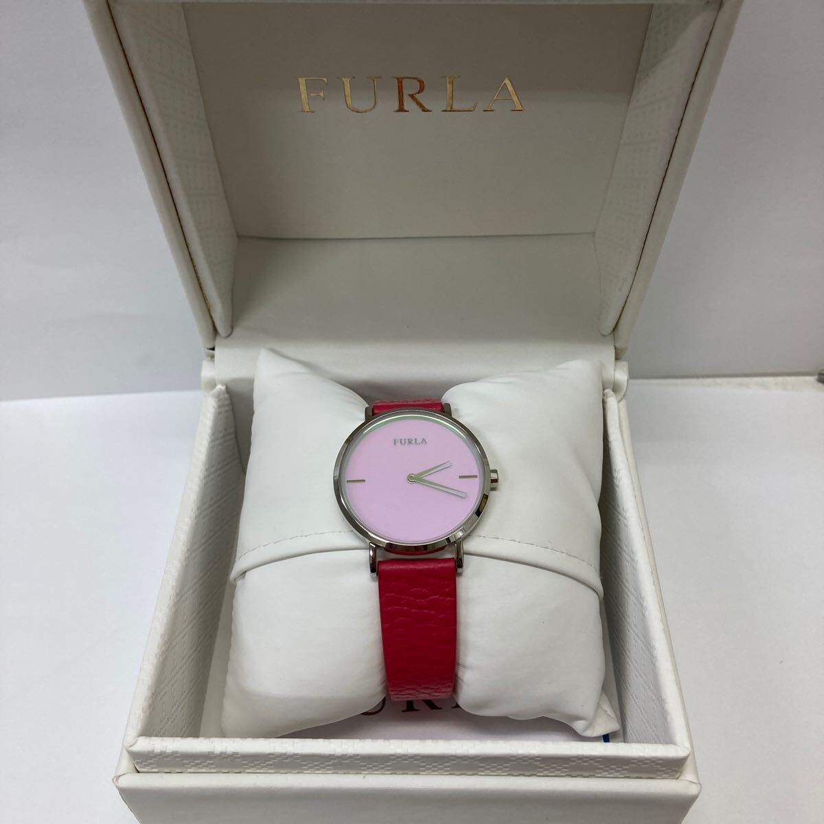 38220 0528Y 未使用?美品 FURLA 腕時計 稼動品拍卖