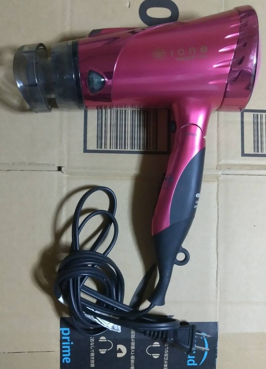 テスコム TESCOM マイナスイオンヘアードライヤー シャイニーピンク TID910 訳アリ拍卖