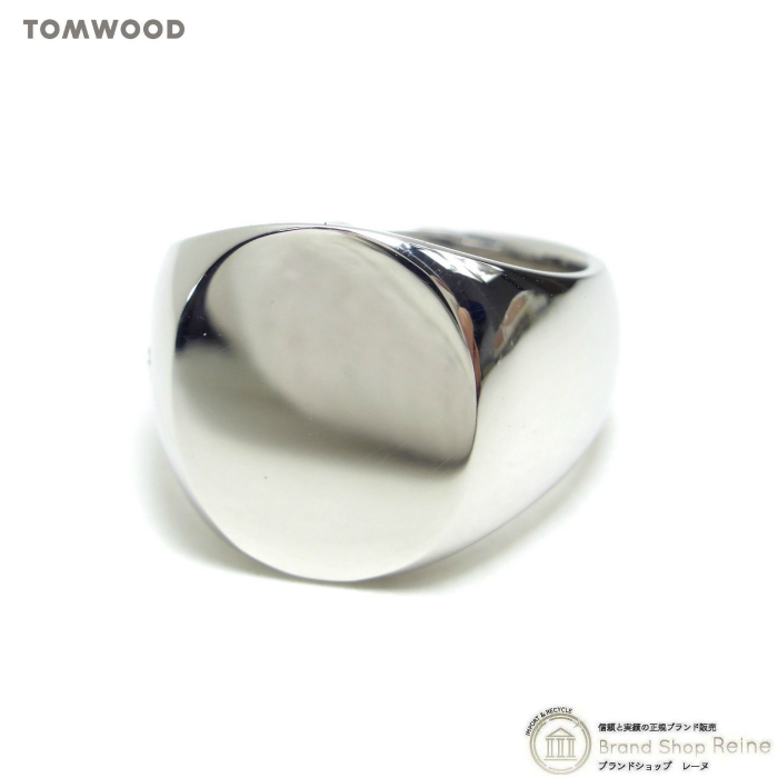 トムウッド (TOM WOOD) Oval オーバル リング シルバー 925 指輪 #54 14号(中古)拍卖