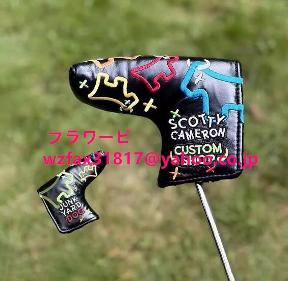 新品 ヘッドカバー パター  ヘッドカバー ピン型拍卖
