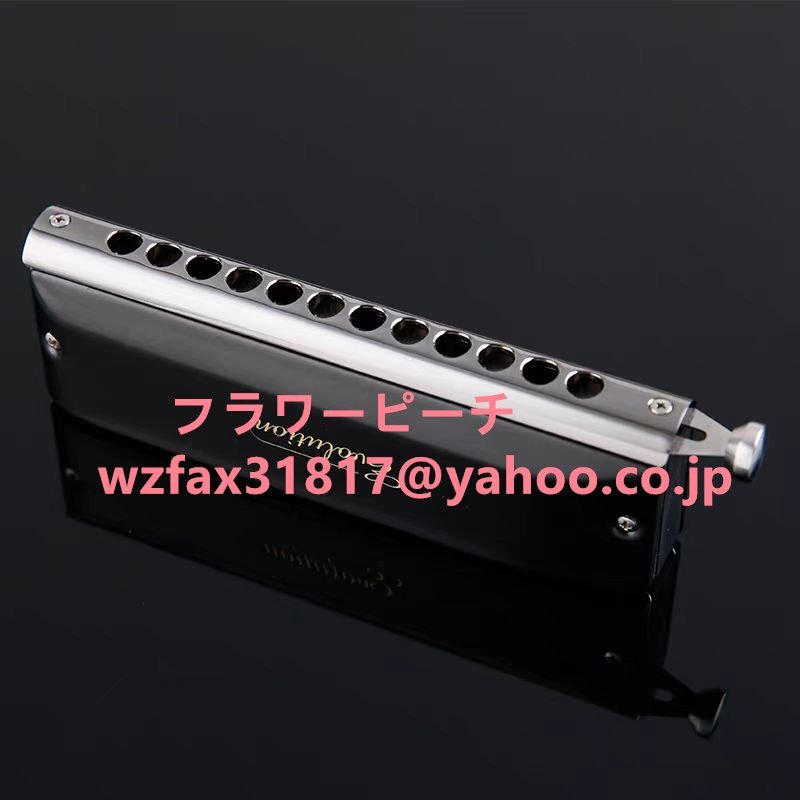 JDR半音階ハーモニカ12穴C調EVO-0648 S階段上り専門高級演奏高音吹きやすいハーモニカ拍卖