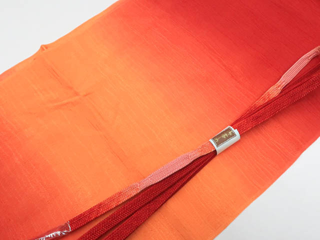 《京都一輝堂》【着物】和装小物 帯締め帯揚げセット 平組 ぼかし 帯締 帯揚 r7w04-1542拍卖