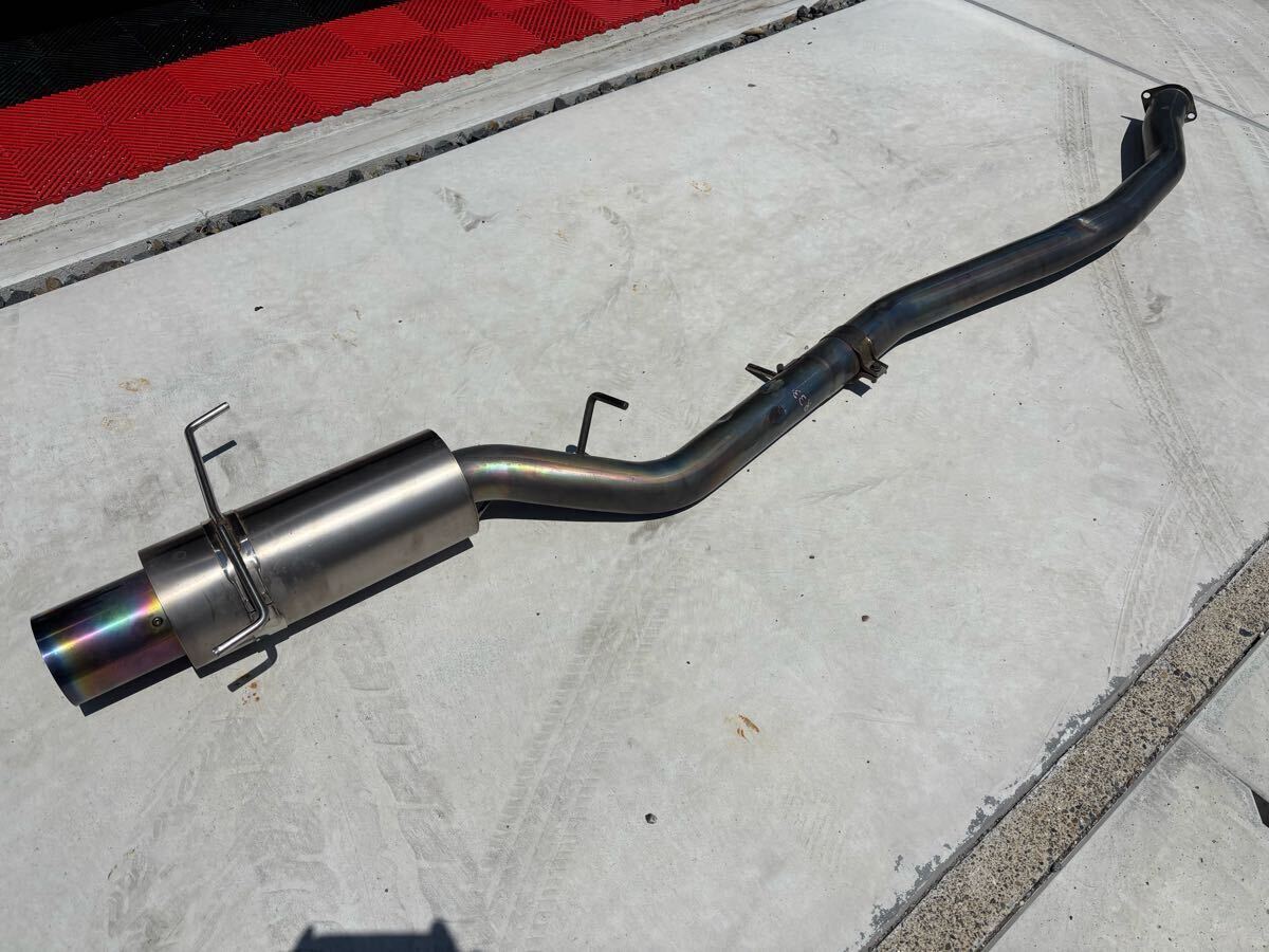 【希少当時物】 TRUST トラスト パワー エクストリーム Ti BNR34 スカイライン GT-R チタン マフラー 検 bcnr33 gtr bnr32 r34 拍卖