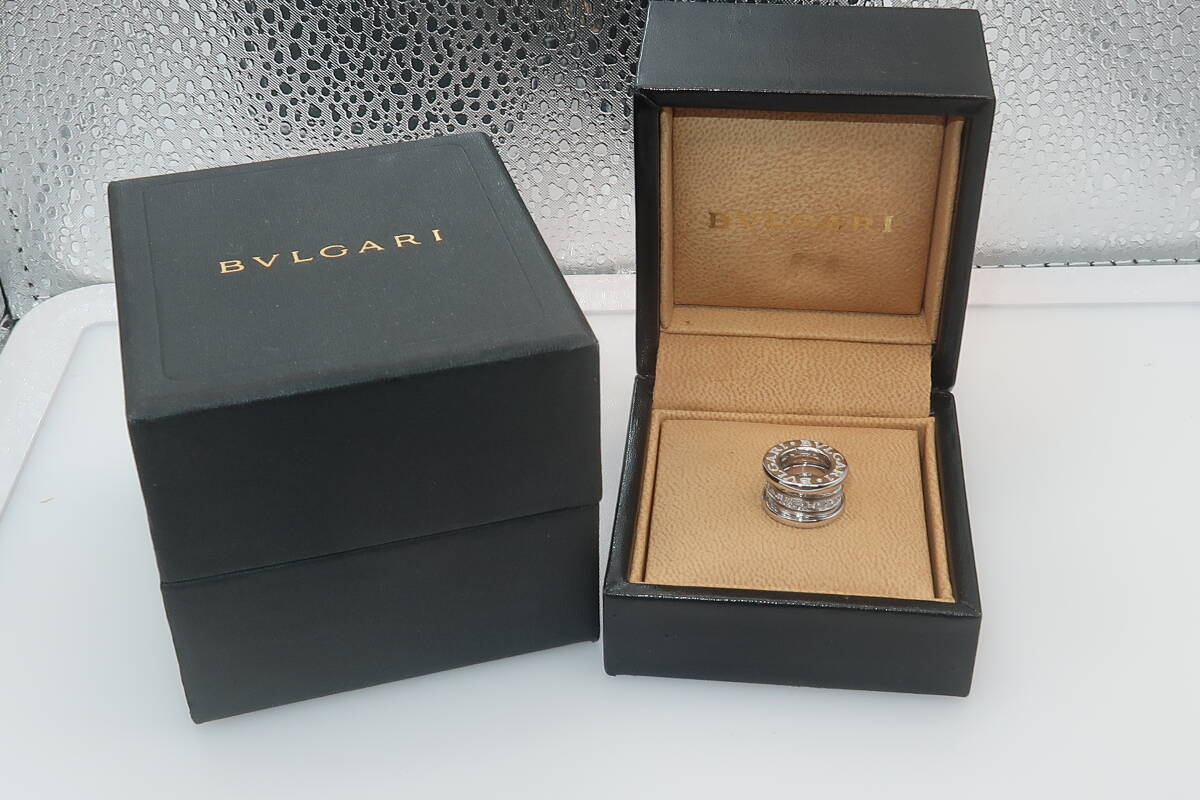 ★☆BVLGARI ブルガリ ペンダントトップ ダイヤ ビーゼロワン B-ZERO1 750/K18WG☆★拍卖