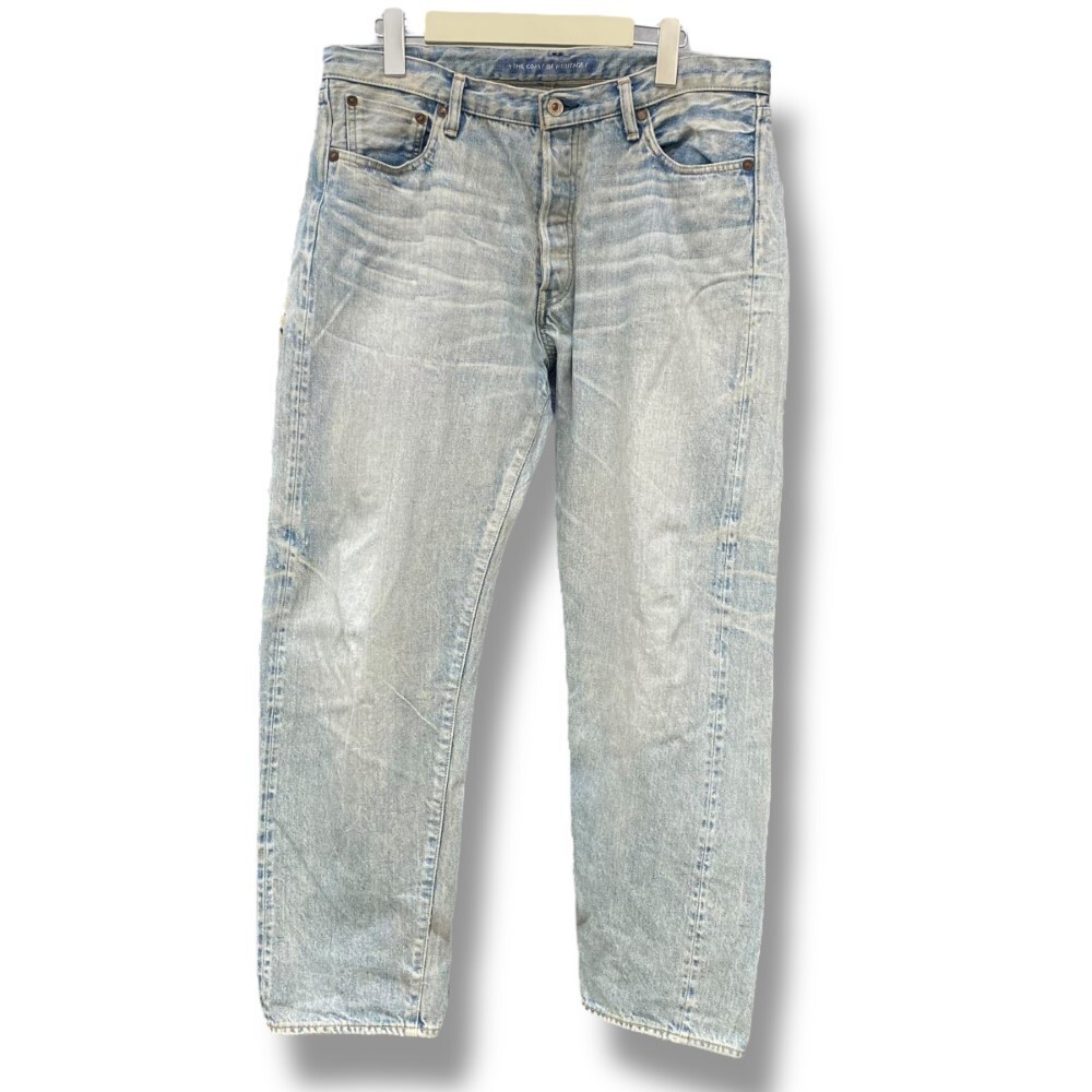 HERILL 23SS HL XX Denim サイズ3 インディゴ 23-030-HL-8000-1 ヘリル デニムパンツ ストレートパンツ ジーンズ拍卖