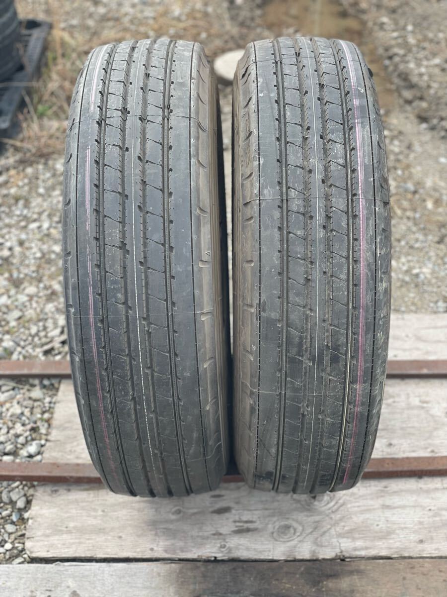 3464 ブリヂストン 245/80R17.5 新古 2本セット拍卖