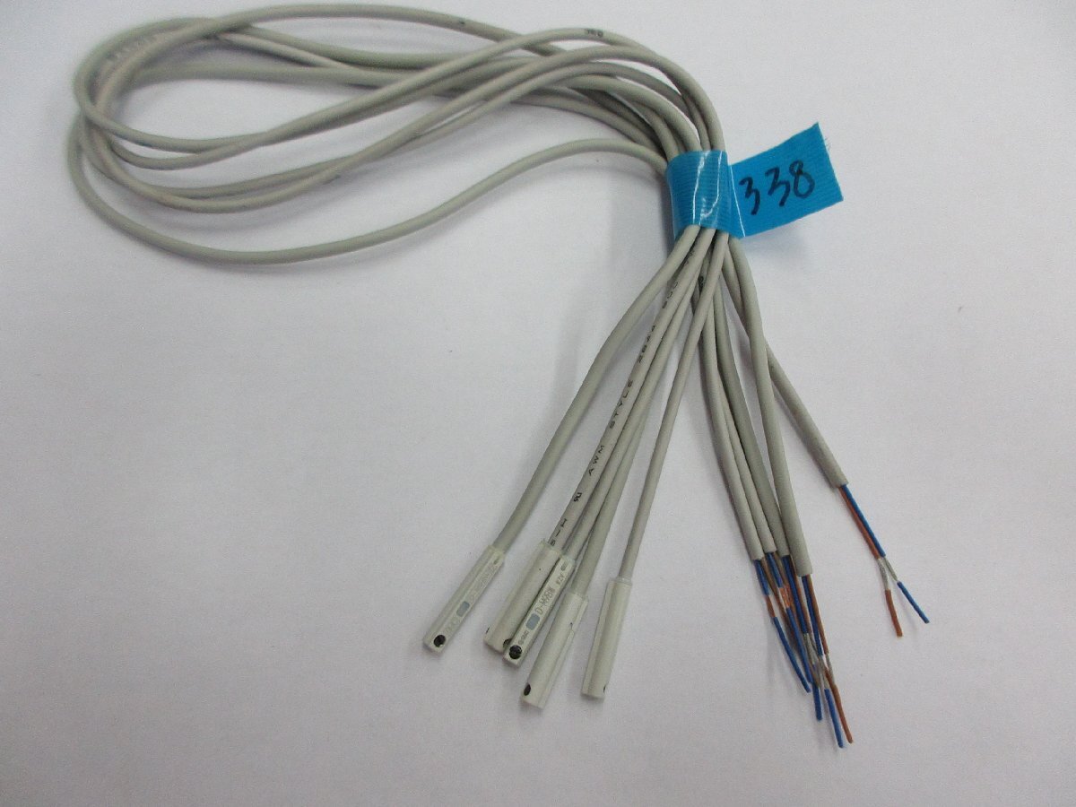 00338 SMC 2色表示式無接点オートスイッチ D-M9BW 0.5m 5本組拍卖