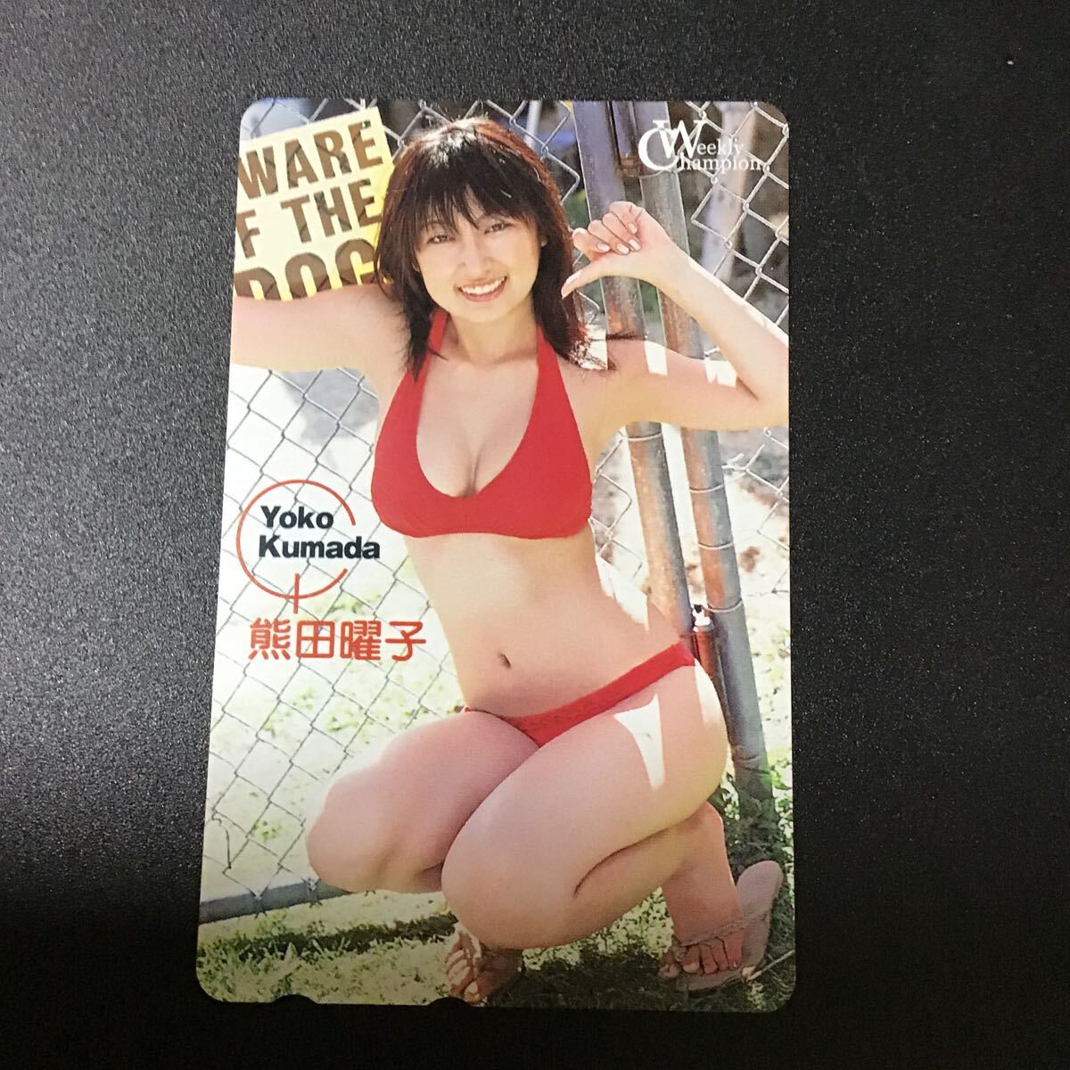 ◎★熊田曜子☆テレカ☆未使用☆50度数☆(G)H70拍卖