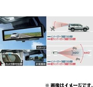 TOYOTA トヨタ 純正 電子インナーミラー 08643-60210 /ランドクルーザープラド (GDJ151W GDJ150W TRJ150W)拍卖