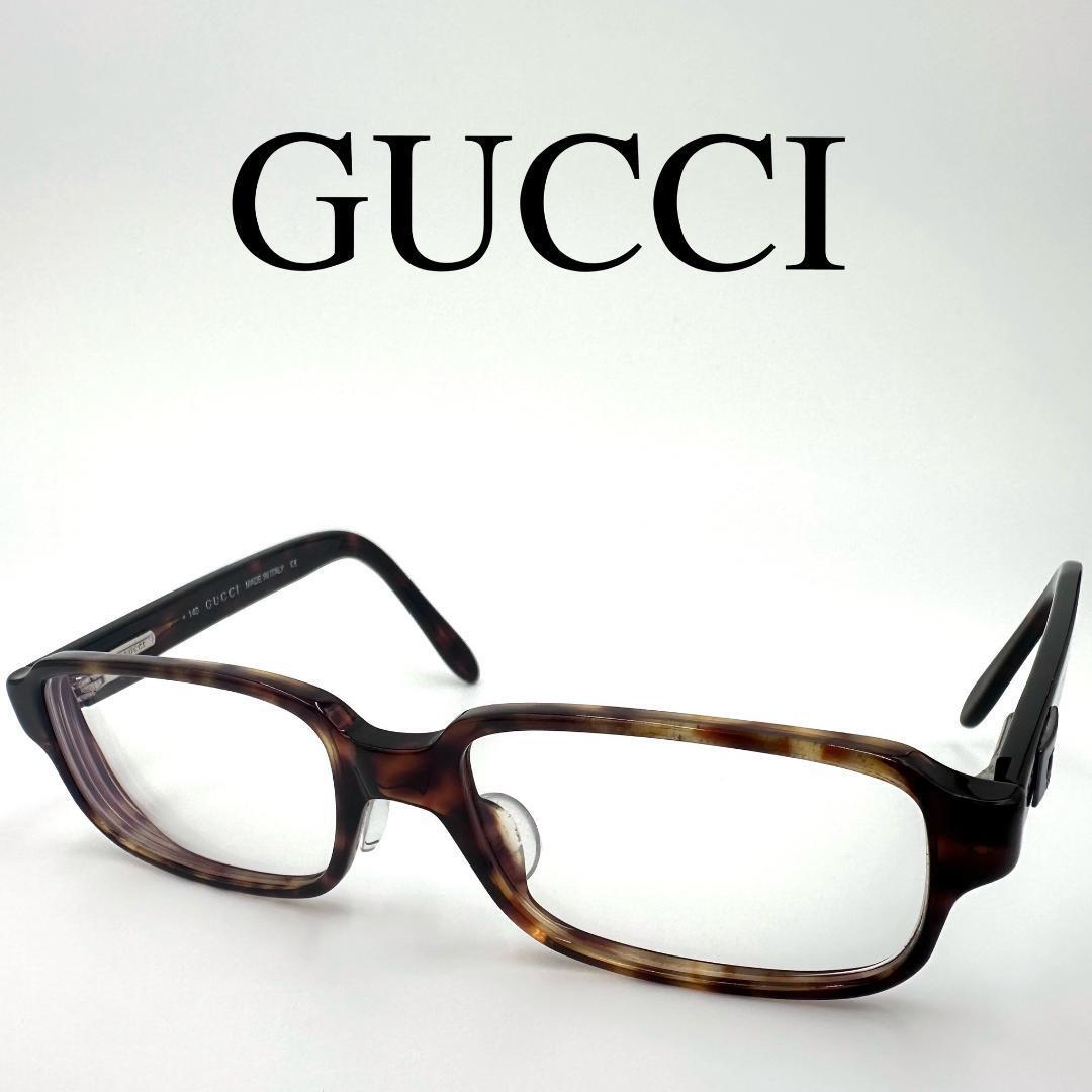GUCCI グッチ メガネ 度入り GG1168/S スクエア フルリム拍卖