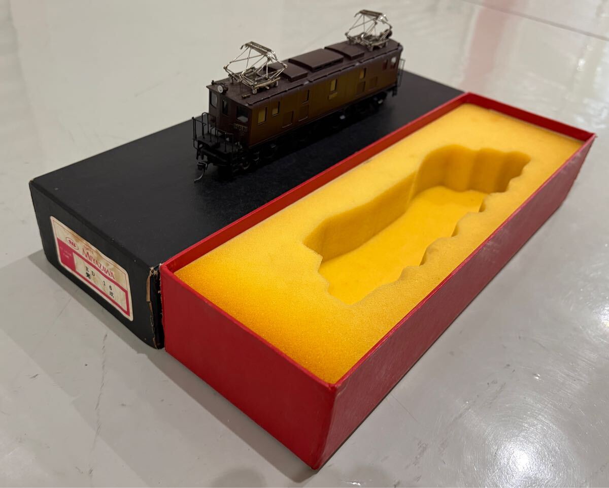 HO 宮沢 模型 国鉄 ED16 電気 機関車 電機 EL 青梅 南武 線 石灰石 貨物 輸送 列車 奥多摩 JR拍卖